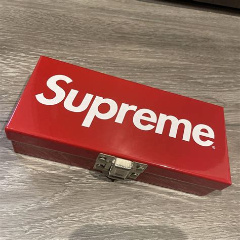 supreme small metal box|Supreme .